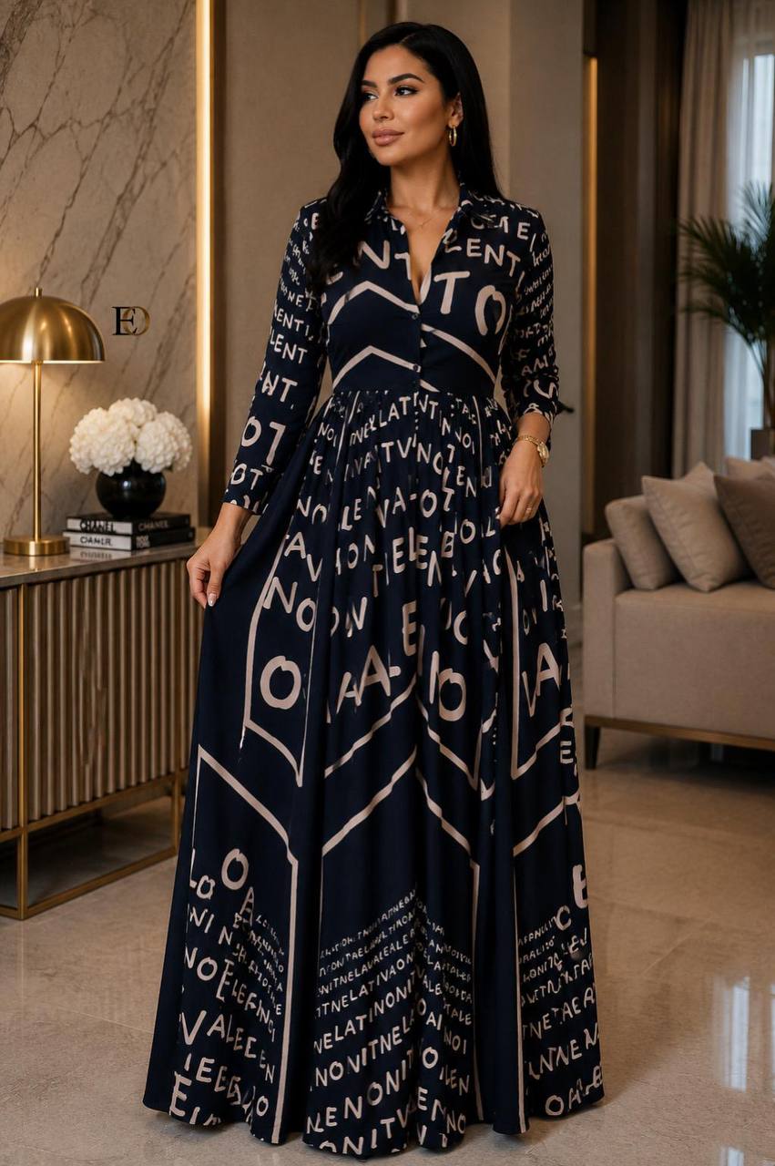 DRESS  LONG SHIRT EMBROIDERED