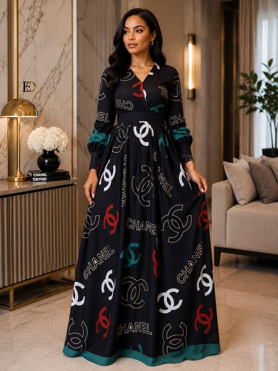 DRESS  LONG SHIRT EMBROIDERED