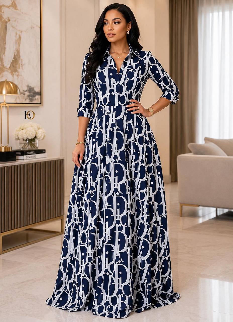 DRESS  LONG SHIRT EMBROIDERED