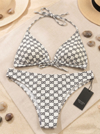 GC - Bikini de patrón oblicuo