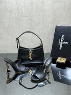 Bolso, zapatos y cartera