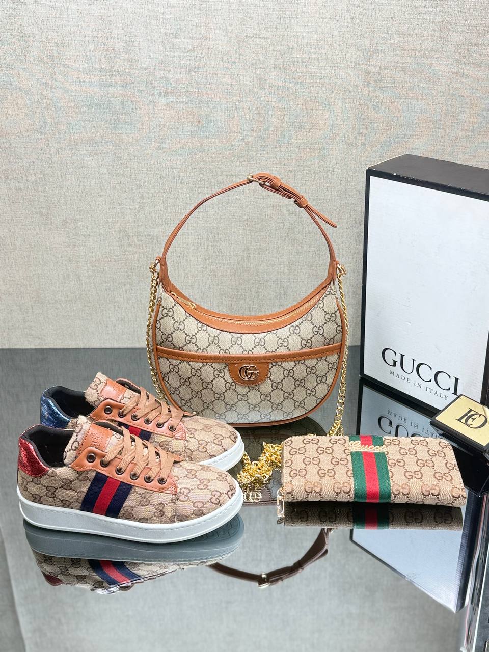 Bolso y Zapatos y Cartera