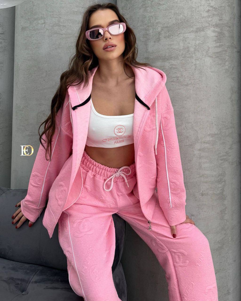 CH Imported Compact Brushed Fabric 3-Piece Sports Set