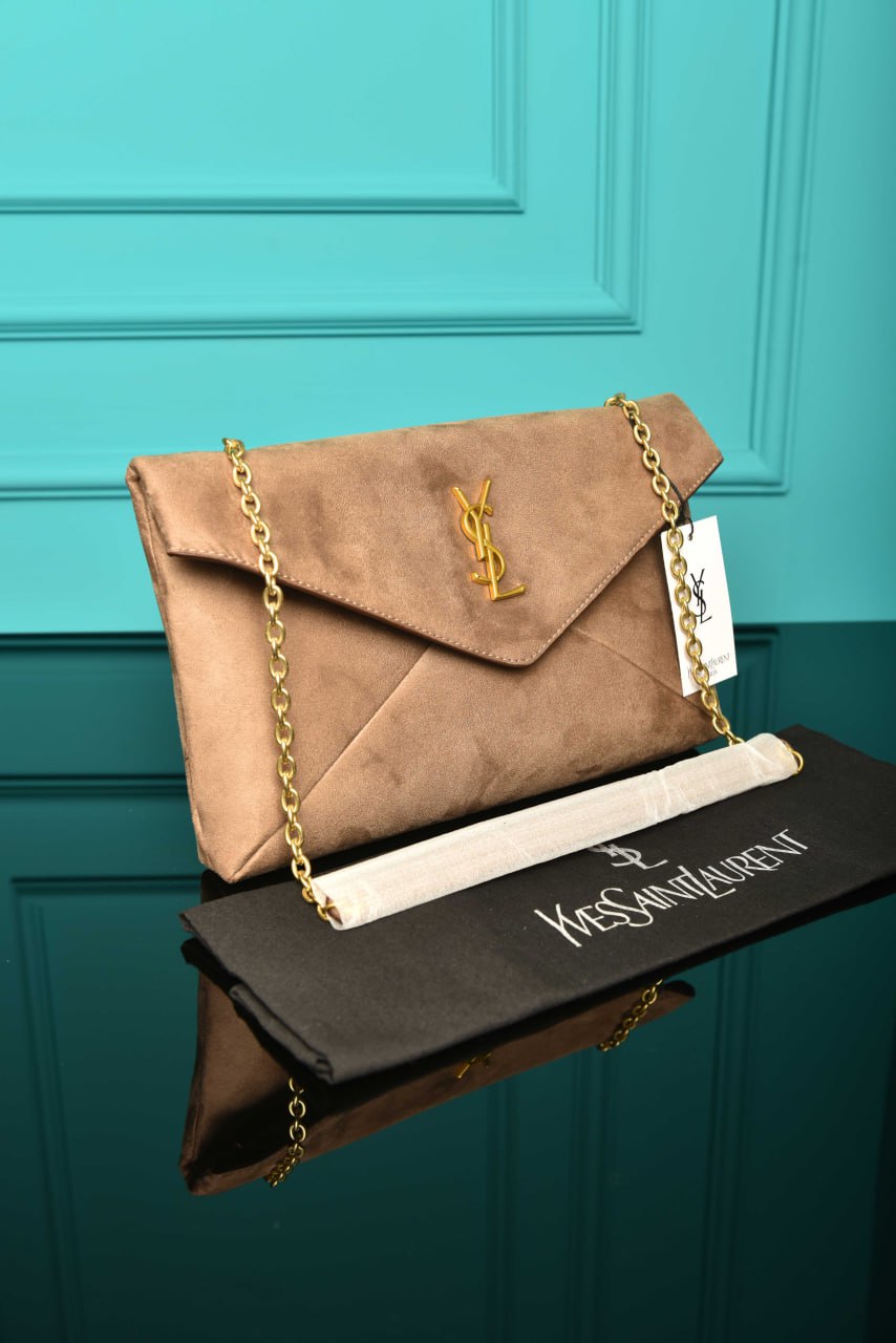 Cassandre Large Pouch on Chai