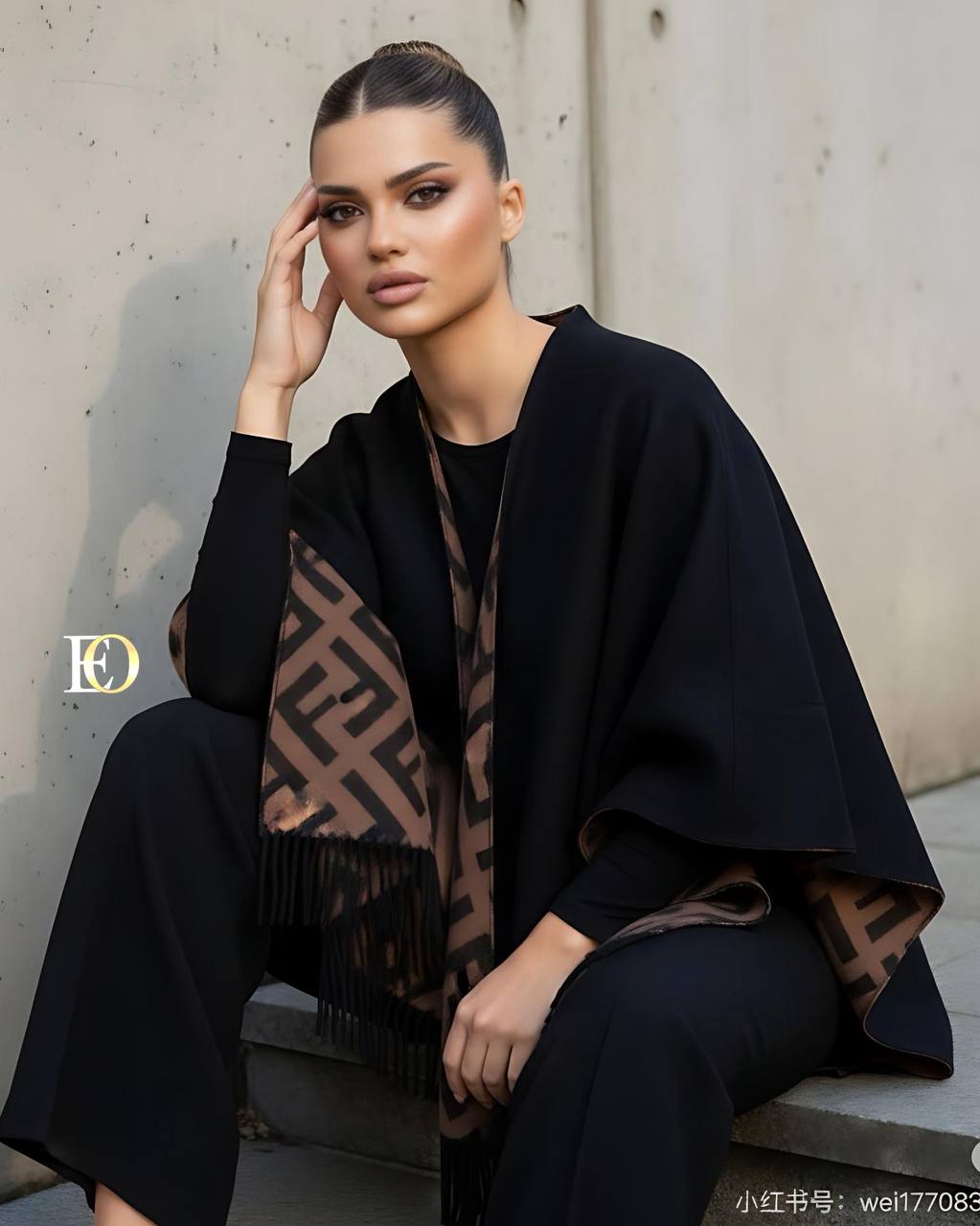 Fur Poncho