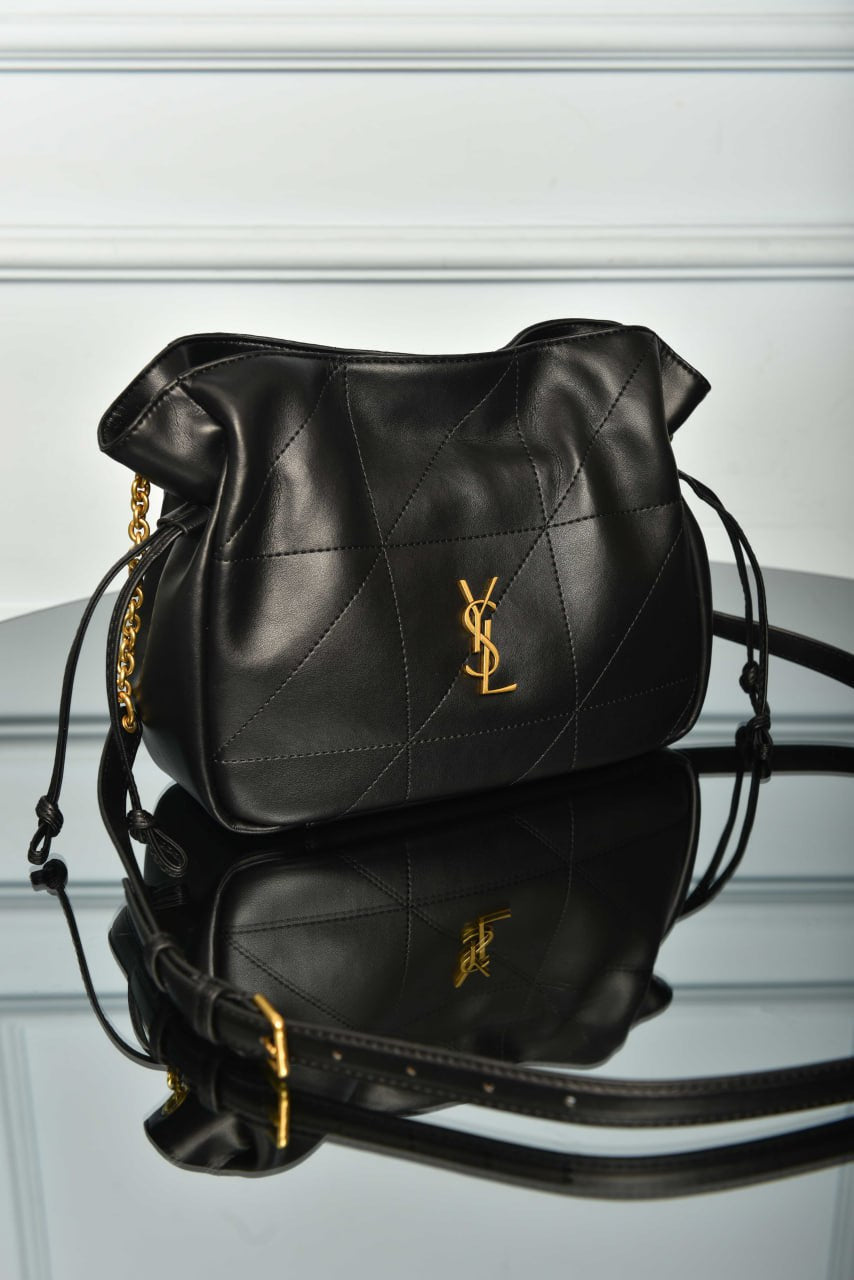 Jamie Shoulder Pouch in Lambskin
