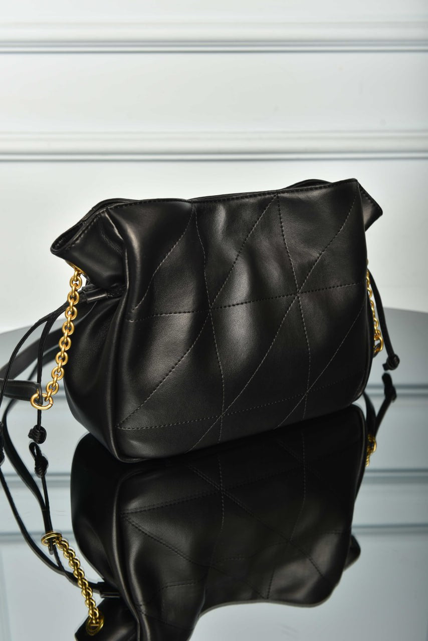 Jamie Shoulder Pouch in Lambskin