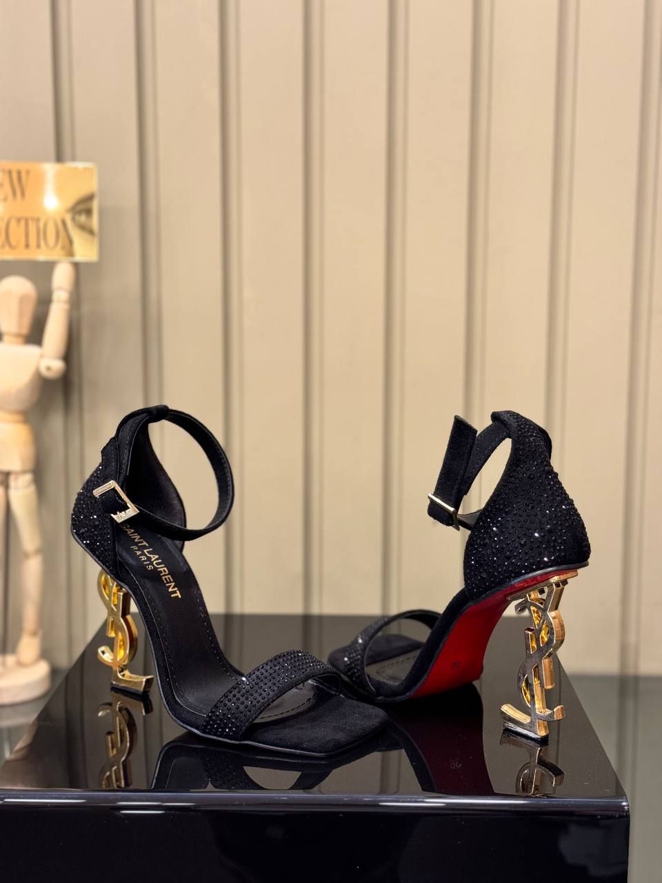 Stylish Bejeweled Model for the New Season