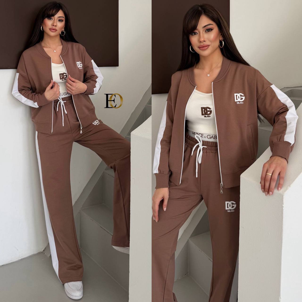 D.G  Fabric 2 Thread Cotton 3-Piece Set