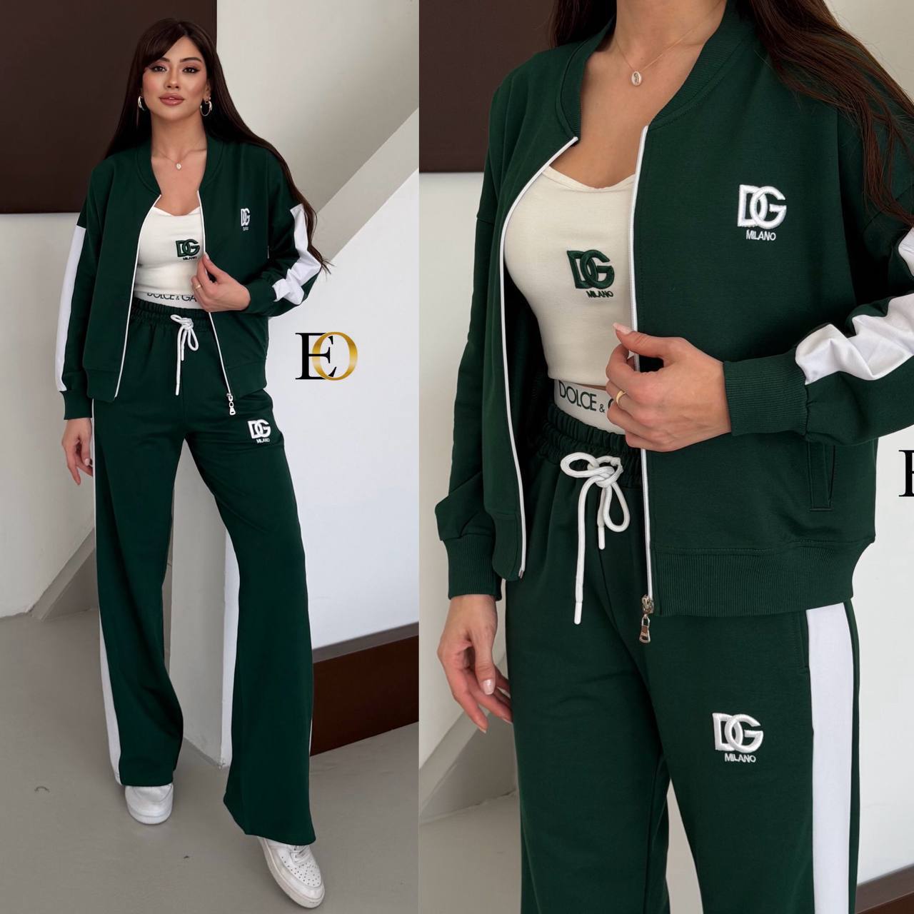 D.G  Fabric 2 Thread Cotton 3-Piece Set