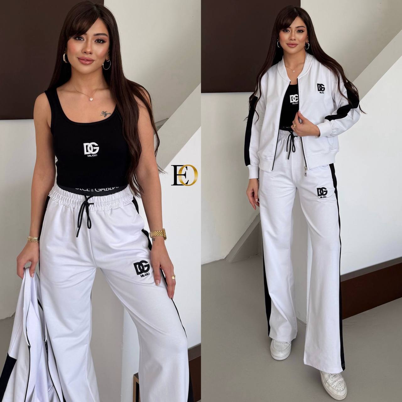 D.G  Fabric 2 Thread Cotton 3-Piece Set