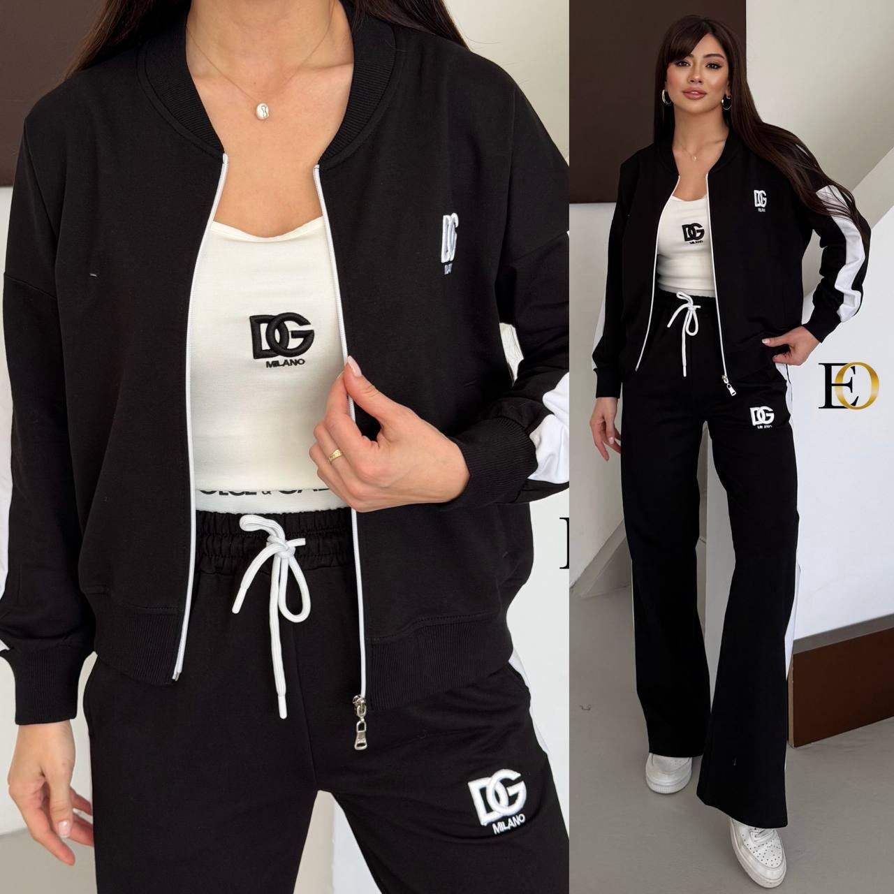 D G Fabric 2-Thread Cotton 3-Piece Set