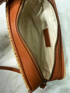 Raffia Lou Camera Bag