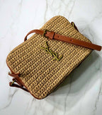 Raffia Lou Camera Bag