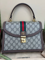 Ophidia medium top handle bag