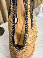 ICARE MAXI SMALL Raffia beach BAG