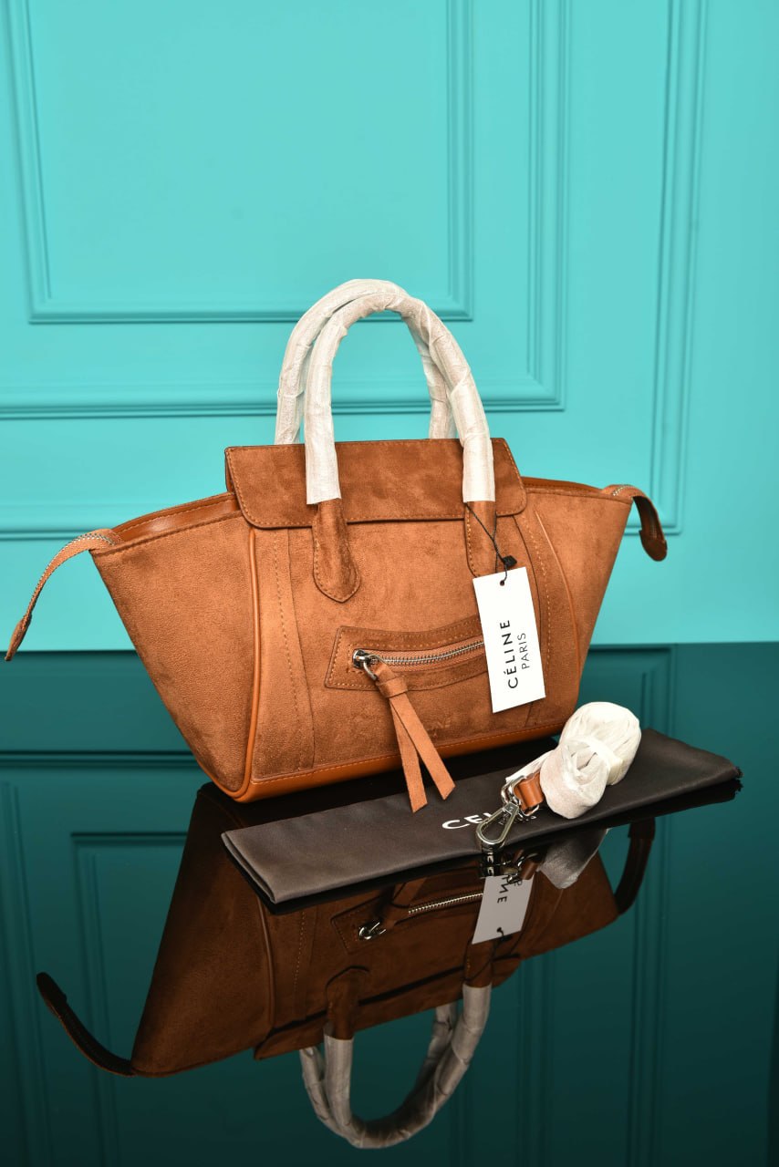 Small New Luggage Supple in Suede