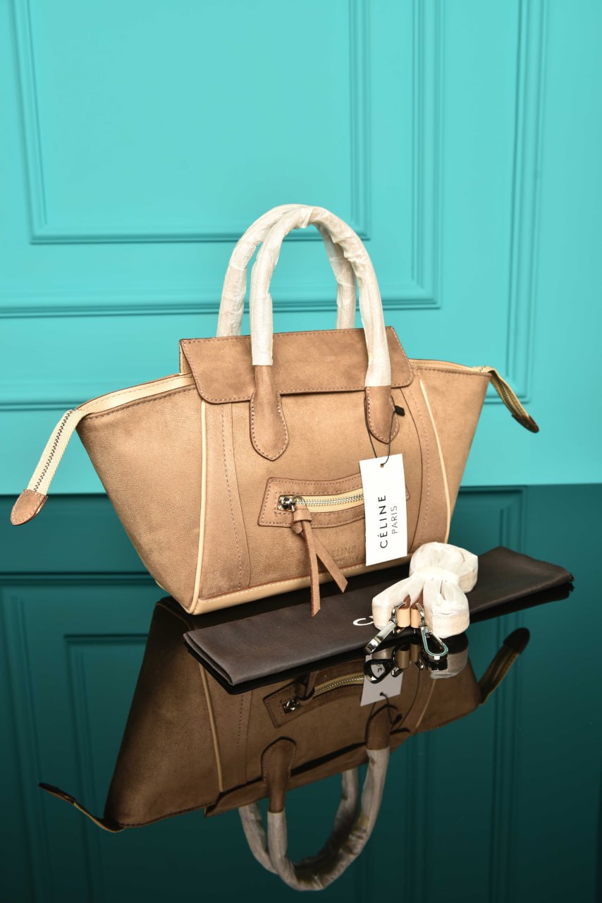 Small New Luggage Supple in Suede