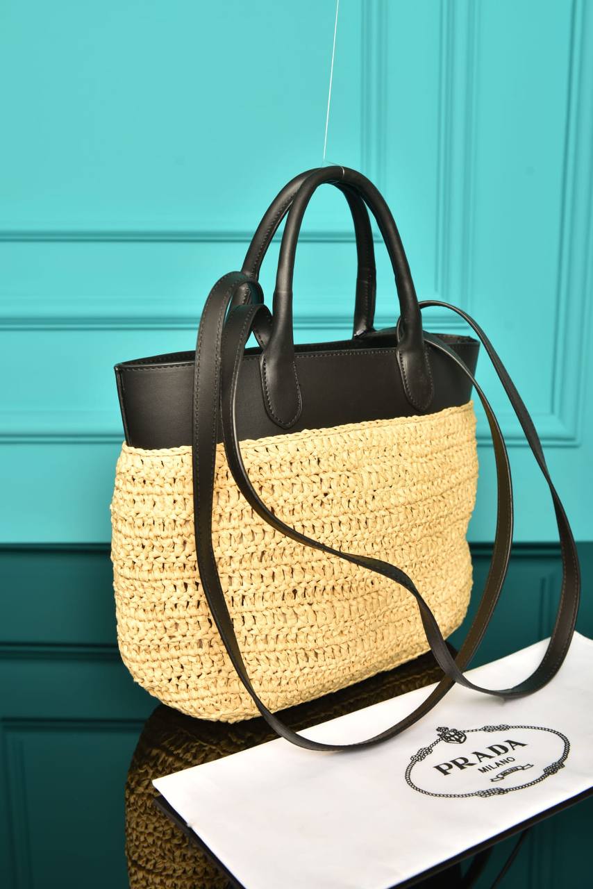Crochet and Leather Mini