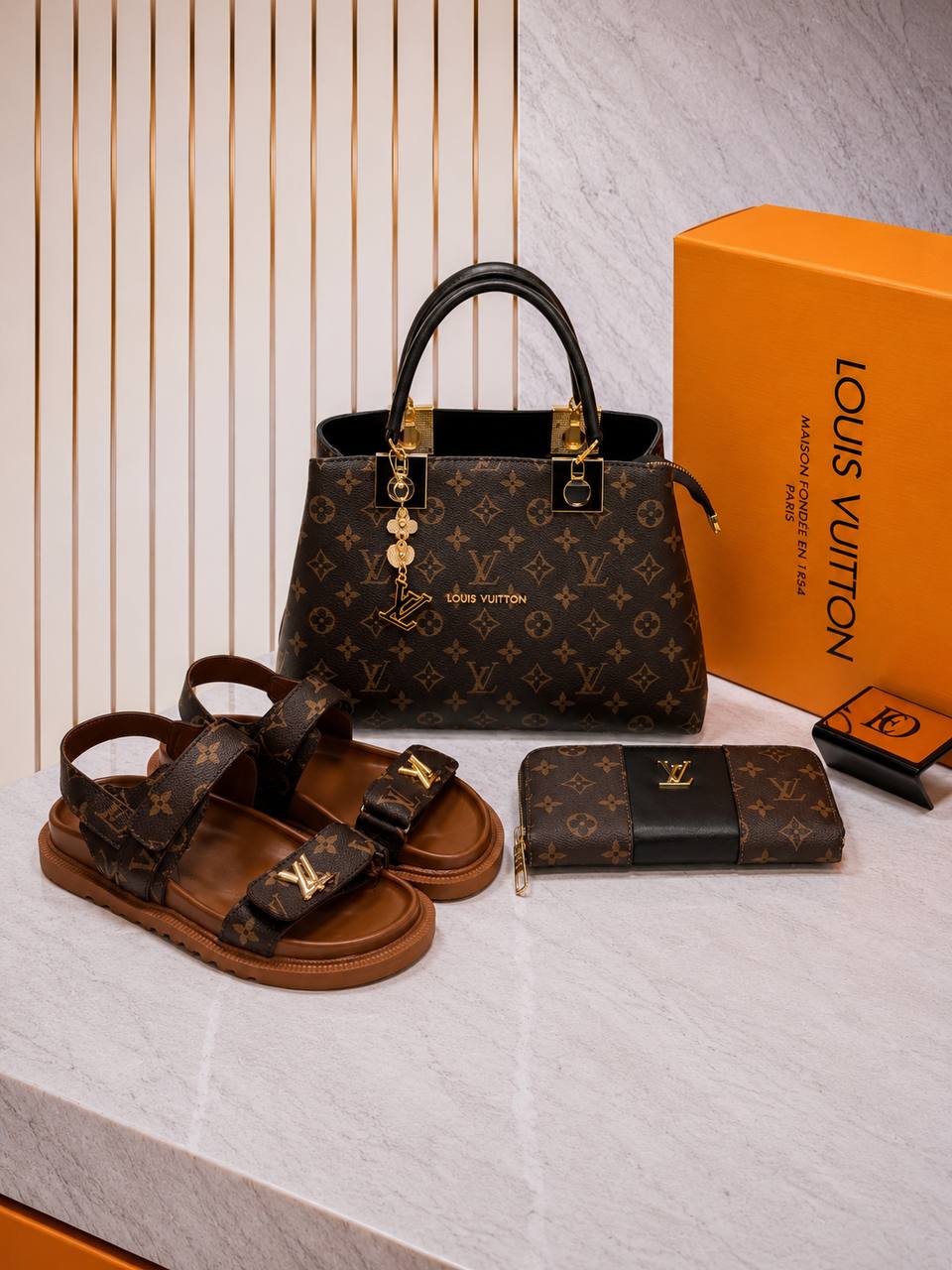 BAG - SANDALS -WALLET COMBİNE