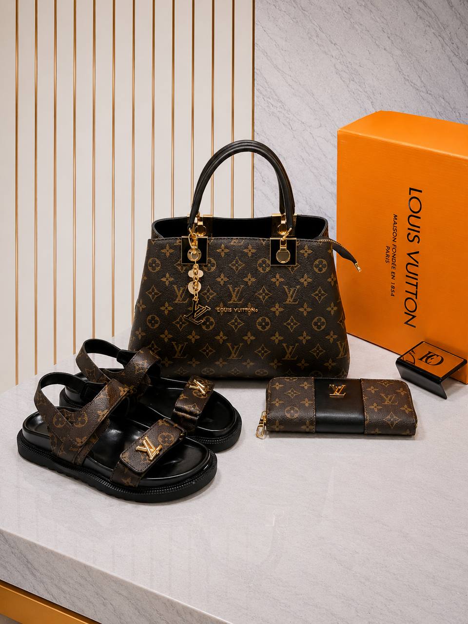 BAG - SANDALS -WALLET COMBİNE
