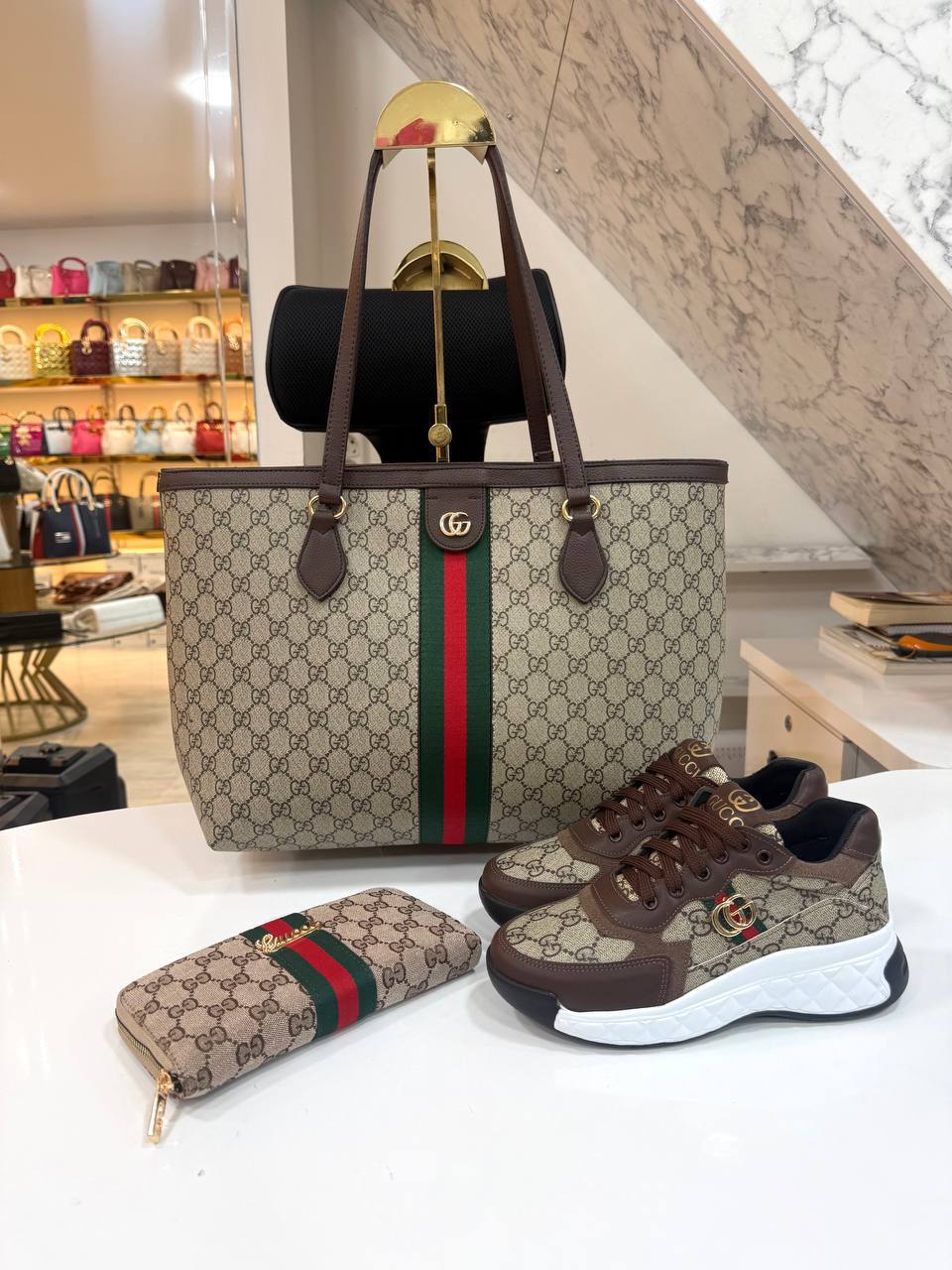 G BAG + SHOES + WALLET Combine